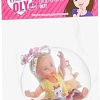 Пупс Bondibon OLY с собачкой в прозрачном шаре BB3884