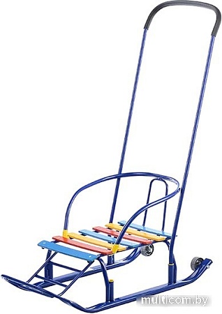 Санки Galaxy Мишутка 2 (синий)