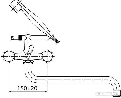 Смеситель Valvex CLASS 2446050