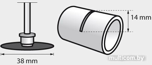 Набор отрезных дисков Dremel 2.615.S47.6JB