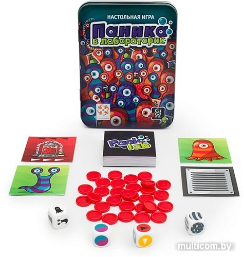Настольная игра Стиль Жизни Паника в лаборатории
