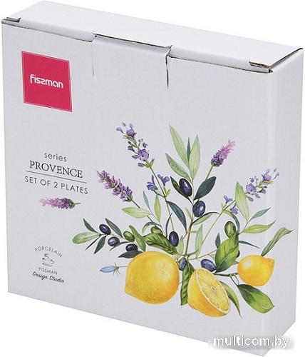 Набор тарелок Fissman Provence 13621 (2шт)