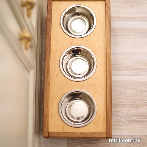 Подставка для мисок Richwood Bowltray 3 (натуральный)