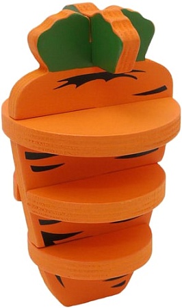 Игрушка Rosewood Woodies 3-D Carrot 19721