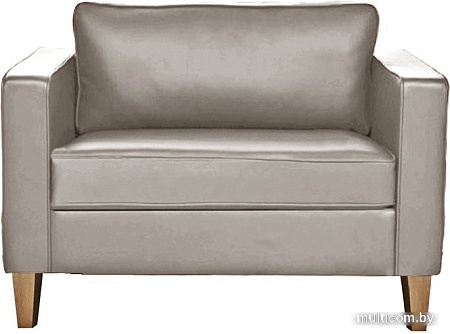 Интерьерное кресло Brioli Вернер (экокожа, L7 бежевый/светлые ножки)