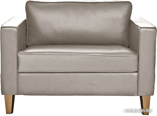 Интерьерное кресло Brioli Вернер (экокожа, L7 бежевый/светлые ножки)