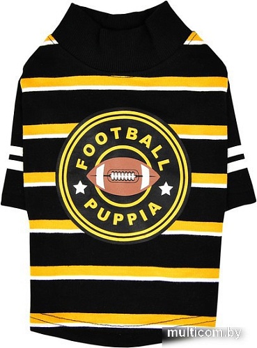 Футболка Puppia Touchdown PATD-TS1757-BK-XL (черный)