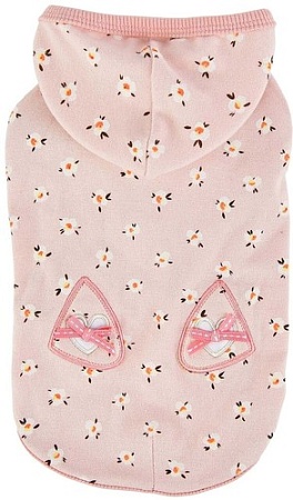 Футболка Pinkaholic Fiorella с капюшоном NATA-TS7567-IP-M (розовый)