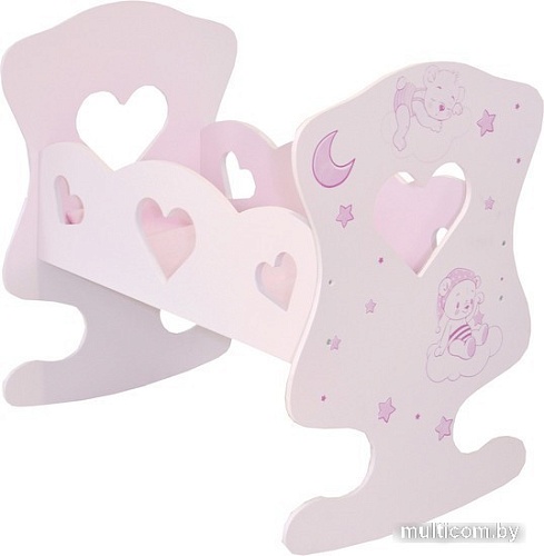 Кроватка для кукол Paremo Лаки мини PDA220-05M