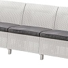 Садовый диван Keter Keter Corfu Love Seat Max (белый)