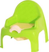 Детский горшок Эльфпласт EP023 (салатовый/кремовый)