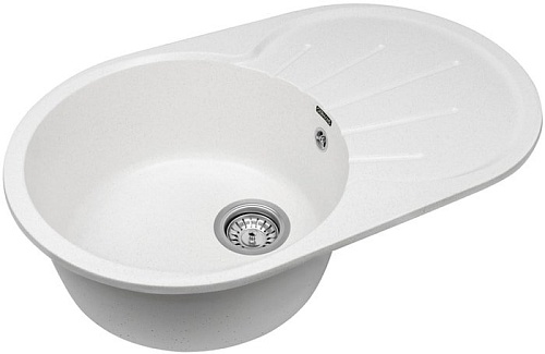 Кухонная мойка Gerhans A02 (белый)