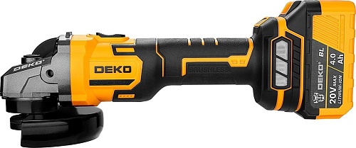 Угловая шлифмашина Deko ZKAG20 084-1044 (с 1-им АКБ)