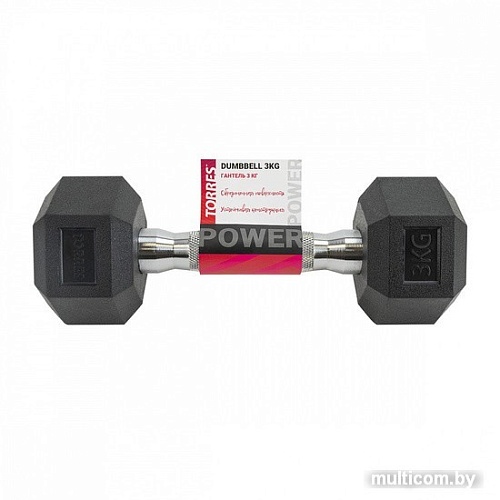 Гантель Torres PL51903 3 кг