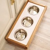 Подставка для мисок Richwood Bowltray 3 (белый)