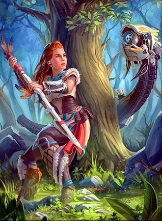 Картина по номерам Молли Хорайзен 40x50 FHR0428