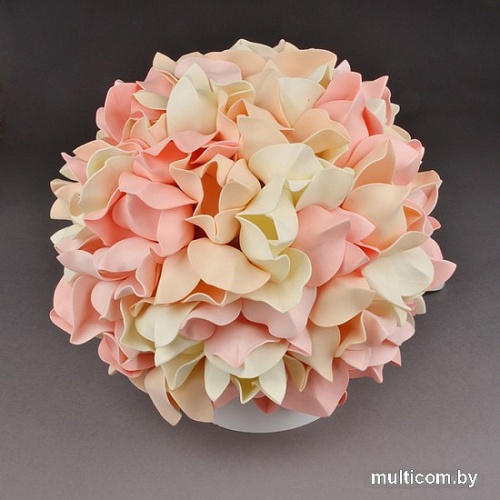 Настольная лампа Uniel ULW-R07 T/3000K/150C/A UL-00007231 (гортензия белый/радужный)