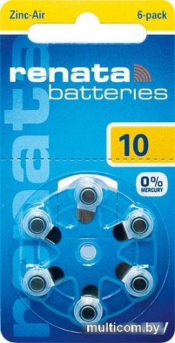 Батарейки Renata A10