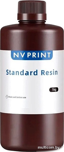 Фотополимер NV Print NV-3D-STD-RESIN-ORANGE (1кг, оранжевый)