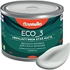 Краска Finntella Eco 3 Wash and Clean Sumu F-08-1-3-LG182 2.7 л (бледно-серый)