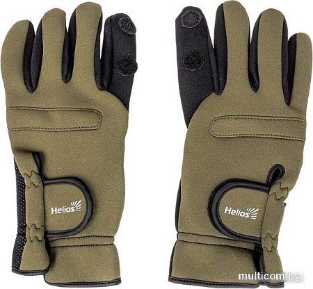 Перчатки Helios Catcher HS-HY-D14-XL (XL, хаки)