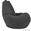 Кресло-мешок Sled Велюр 110x110x160 (антроцит)