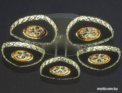 Припотолочная люстра Aitin Pro K29145-5+1 (хром)