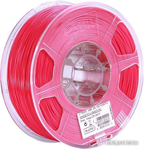 Пластик eSUN ABS+ 1.75 мм 1000 г (пурпурный)