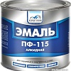 Эмаль Alpha Color ПФ-115 0.8 кг (черный)