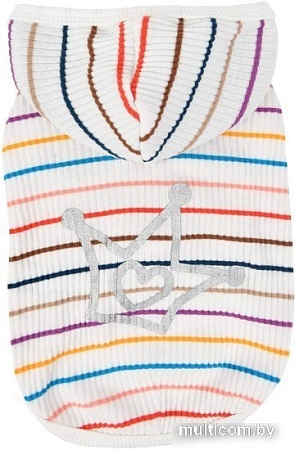 Футболка Pinkaholic Yara с капюшоном NAUA-TS7603-OW-L (белый)