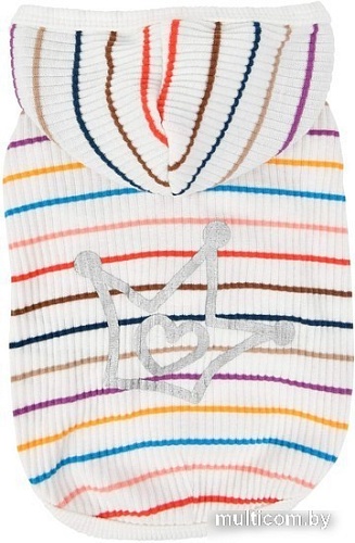 Футболка Pinkaholic Yara с капюшоном NAUA-TS7603-OW-L (белый)