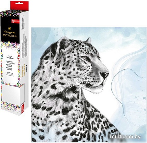 Алмазная мозаика Феникс+ Неукротимый леопард 62379