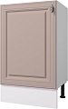 Шкаф напольный Горизонт Ева 50 (мокко софт)