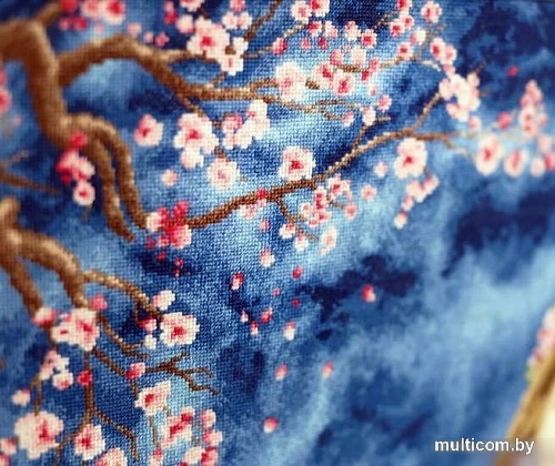 Набор для вышивания Золотое руно Девушка с флейтой МГ-023