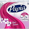 Туалетная бумага Papia Балийский цветок (3 слоя, 12 рулонов)