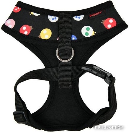 Шлейка-жилетка Puppia Lady Beetle-A PAWA-HA1957-BK-XL (черный)