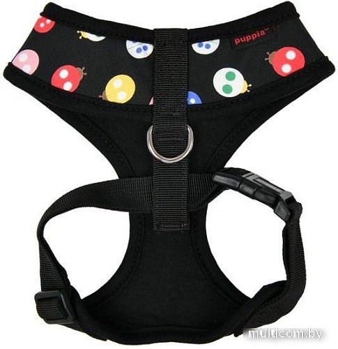 Шлейка-жилетка Puppia Lady Beetle-A PAWA-HA1957-BK-XL (черный)