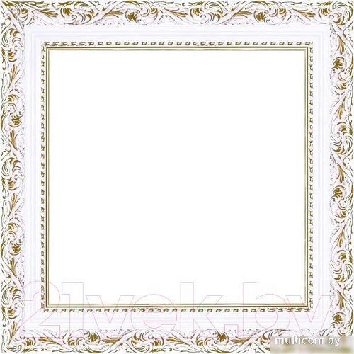 Фоторамка Декарт 30x30 8Л3496 (белый с золотом)