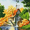 Алмазная мозаика Алмазная Живопись Мельница АЖ-1037