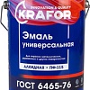 Эмаль Krafor ПФ-115 5 кг (белый)