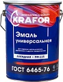 Эмаль Krafor ПФ-115 5 кг (белый)