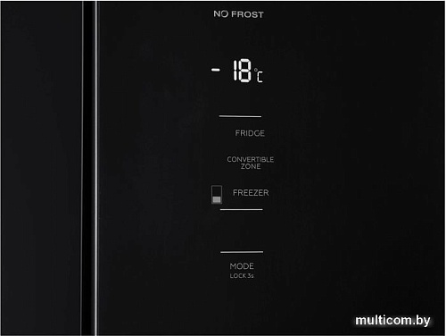 Четырёхдверный холодильник Korting KNFM 84799 GN