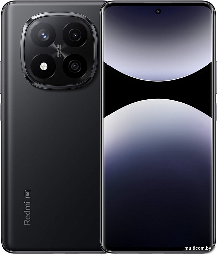 Смартфон Xiaomi Redmi Note 14 Pro+ 5G 8GB/256GB международная версия (черный) + умные часы Xiaomi Redmi Watch 5 Active (черный) по акции