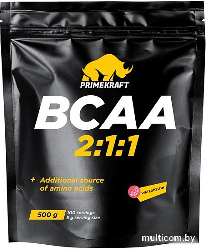 BCAA Prime Kraft BCAA 2:1:1 (500г, арбуз)