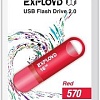 USB Flash Exployd 570 16GB (красный) [EX-16GB-570-Red]