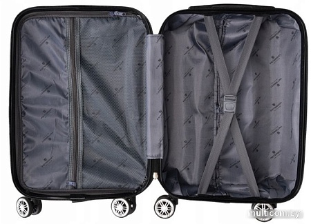 Чемодан-спиннер Peterson PTN 8015-S (черный)