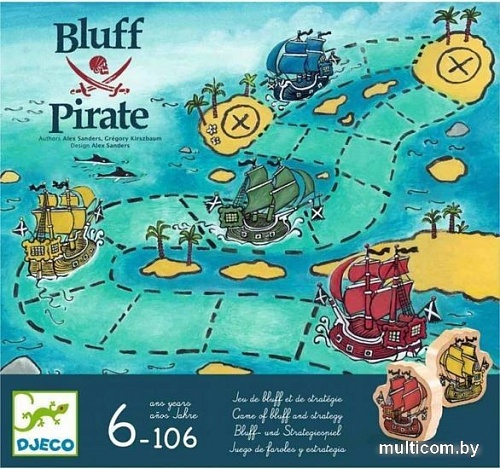 Настольная игра Djeco Пираты 08417