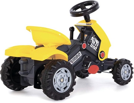 Педальная машинка Полесье Каталка-трактор с педалями Turbo-2 89335