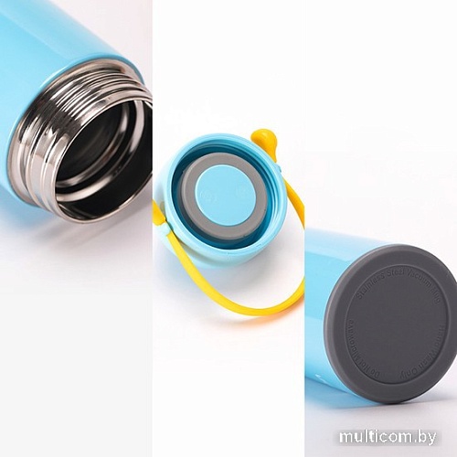 Термос Fissman 9651 300 мл (голубой)