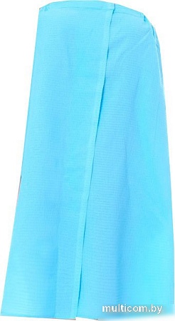 Накидка для бани Текстильный городок 75x150 (голубой)